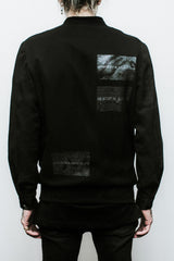 424 Silk Bomber (Black)