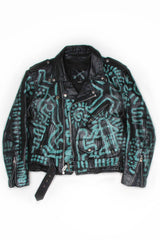 RAD Vintage Leather Motorcycle Jacket (Black)