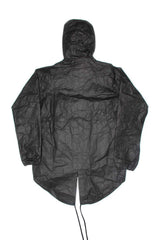 UEG  BLACK TYVEK PAPER PARKA