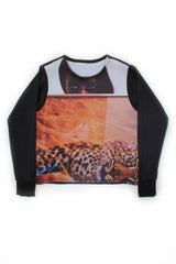 Guns Germs $teal NEFERTITI NEOPRENE CREWNECK