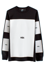 HBA Block Tee w/ Back Pack Flap (Black)