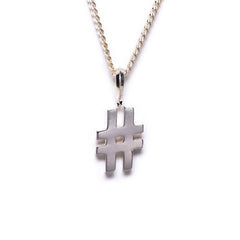 Hashtag Necklace by 424